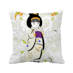 Japan Kimono Girl Pattern Square Throw Pillow Insert Cushion Cover Home Sofa Decor Gift