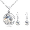 Fashion Jewelry Sets High Quality Necklace Sets For Women Jewelry Crystals Unique Round Design