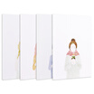 Deli deli 12 A640 page dream girl series stitching soft copybook notebook notebook child FA640