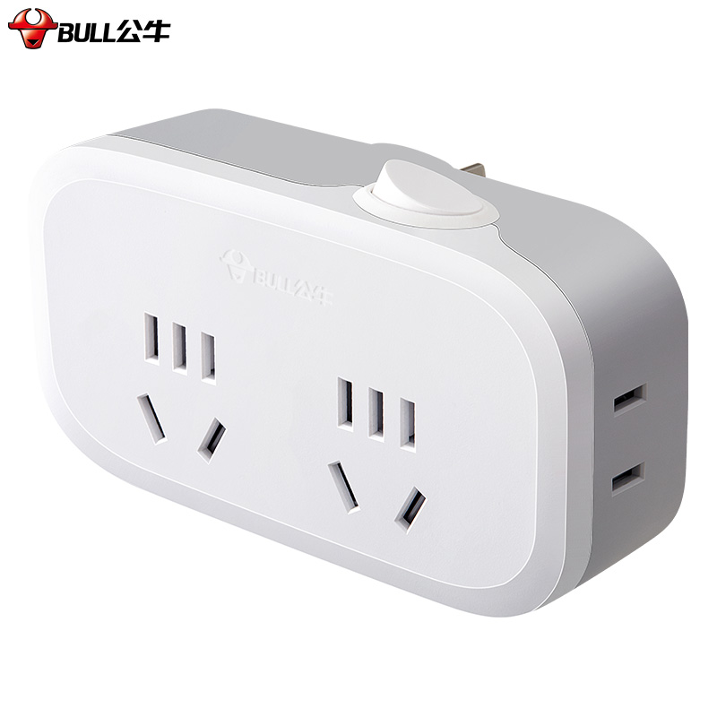 Bull BULL GN-9330 one turn three socket conversion plug power converter 3 bit wireless conversion socket