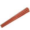 Dalefeng KZ119 Red Sandal Wood Chopsticks No paint WaxOil Solid Wood Chopsticks 10-Pair