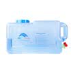 ZHENZHU Outdoor self-driving water storage bucket Kettle drinking pure water bucket PC food grade mineral water bucket plastic water storage tank 12L ZZST-55 self-driving equipment