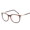 Womens Glasses Frame Eye Glasses Frames For Men Unisex Square Glasses Transparent Lenses Plastic Metal Frame Eyeglasses