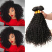Yavida Hair Peruvian Kinky Curly Virgin Hair Weave 4 Bundles Peruvian Virgin Hair Extension Afro Kinky Curly Hair