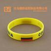 1pcs Sports Silicone Wristbands World Cup Flag Bracelet Souvenir Men Football Fans ID Elastic Basketball Wrist Strap 2018