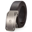 Goldlion Mens Belt Gift Box Fashion Automatic Buckle Mens Belt Mens Casual Pants MPC81014-1124 Brown 110-120cm