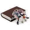 Sunset red reading glasses folding men&39s PC high lens sheet business card folding design business fashion BX5206 250 degrees