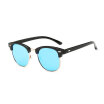 LIKEUS Classic Polarized sunglasses driving mirror good quality rivet unisex polarized half frame sunglasses UV400