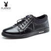 Playboy Men&39s Set of feet fashion wild shoes casual shoes men&39s shoes 6CW532027D01 black 39