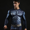 Hot Sale Fitness MMA Compression Shirt Men Anime Bodybuilding Long Sleeve Crossfit 3D Superman Punisher T Shirt Tops Tees