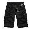 Men Jeans Shorts Casual Training Cotton Breathable Multi Pocket Camouflage Cargo Pants for Men