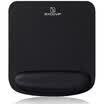 EXCO mysterious black comfortable business memory cotton mouse pad wristband oversized thickening office game pad Jingdong self-operated BAS1806-01