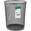 Miki SUNWOOD 1212 metal mesh series large basket trash - black