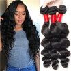 CLAROLAIR Hair Loose Curly Virgin Hair Unprocessed Virgin Loose Wave Hair Brazillian Loose Wave Hair 3 Bundles Free Shipping