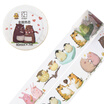 Kinbor hand book&paper tape 15mm10m cute color hand book sticker dumpling bird DTB64178