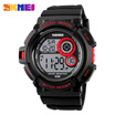 SKMEI Brand 1222 Men Sport Digital Watch LED Display Outdoor Military Watches Shock Resistant Chronograph Alarm Clock Wristwatch