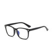 Square Frame Glasses Blue