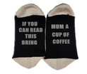 Novelty Socks with Funny Saying