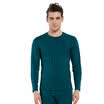 Snow in the fly men&women thermal underwear thickening plus velvet jacquard couple thermal underwear set XFH5103 male V-neck deep hemp 180