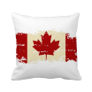 Canandian Flag&Maple Leaf Square Throw Pillow Insert Cushion Cover Home Sofa Decor Gift