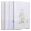 Deli deli 4 16K80 afternoon tea series soft copybook rubber sleeve student diary notebook notebook T1680