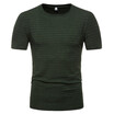 Mens Summer Striped Short Sleeve T Shirt Casual Pullover Tops