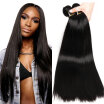 YAVIDA Hair Brazilian Straight Hair 4 Bundles Virgin Brazilian Hair Weave Bundles Human Hair 7A Brazilian Virgin Hair Extension