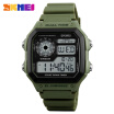 SKMEI Mens Outdoor Sports Waterproof Luminous Electronic Digital Watch