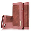 Iphone 55SSE Luxury Canvas Villus Vintage Multi-function Wallet Card Clip Protection Cover Stand Phone case