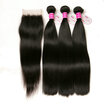 CLAROLAIR Hair Brazilian Virgin Hair With Closure 3 Bundles With Closure Brazilian Straight Hair With Closure Virgin Unprocessed H