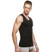 Playboy PLAYBOY vest male sports fitness sweat cotton wide shoulder 7562 black XXL