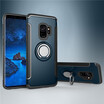 Samsung Galaxys S7 EdgeS8S9 Armor Car Magnetic Suction Ring Bracket Silicon TPU Hard PC Phone Case