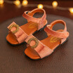 Girls Sandals 2018 Fashion Diamond Princess Sandals Soft Bottom Leather Shoes Beach Shoes Kids Shoes