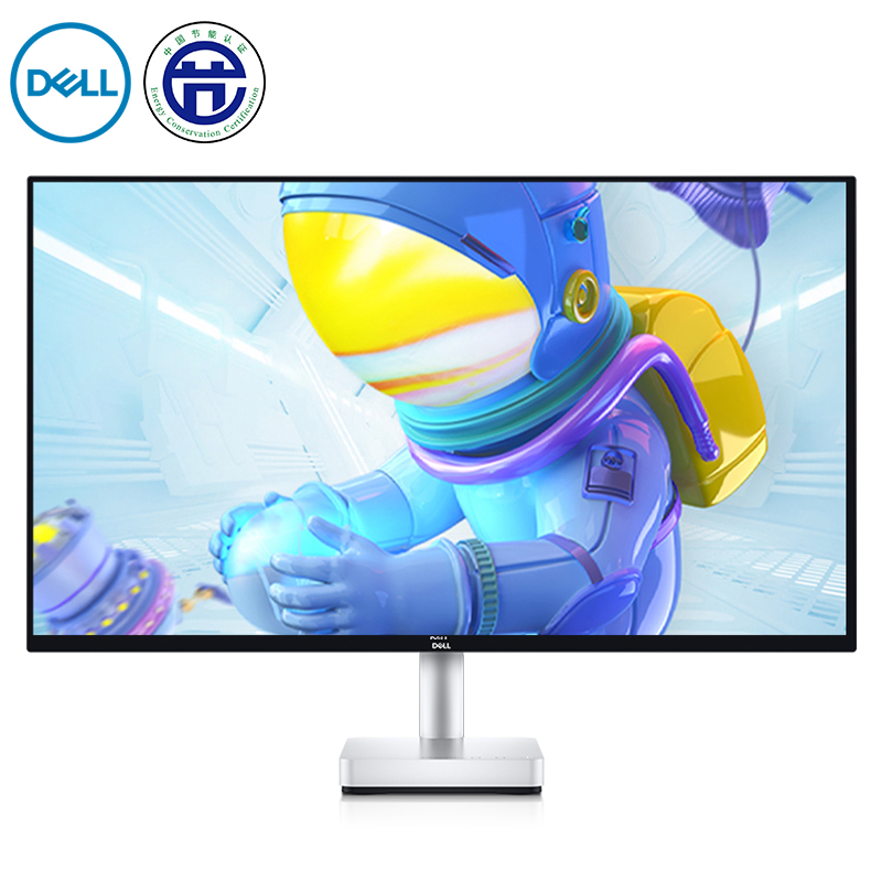 Dell DELL S2718D 27 inch four-sided micro-frame 2K high resolution HDR love eye does not flash-filtered blue IPS screen computer monitor Type-C interface