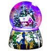 Music Garden Tanabata Valentines Day Gifts Birthday Gifts Girls Creative Christmas Gifts Music Box Snowball Snow drifting Snow House Crystal Ball Music Box