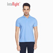 INTERIGHT Men&39s Classic POLO Shirt Casual Short Sleeve Dark Gray L