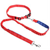 Reflective Pet Dog Walking Leash Traction Rope Slip Lead Training Elastic Dog Collar Belt Adjustable Nylon Strap