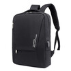 ZHANAO casual mens bag fashion trend student bag computer bag charging business backpack