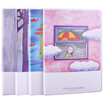 Deli deli 4 32K96 sheets of meters small card series soft copybook rubber sleeve student diary notebook notebook T3296