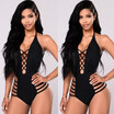 One Piece Bandage Push up Monokini Bikini Womens Swimwear Swimsuit bathing Suit