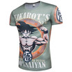 2018 Summer Mens T-shirt 3D Printing T-shirt Mens Short-sleeved Dragon Ball T-shirt Mens Compression Shirt