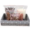 Youjialiangpin Transparent red edge Ziplock bag sealed bag Food packaging bag Seal pocket PE bag 1217CM 300