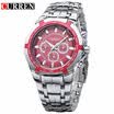 Relogio Masculino Mens Relojes Top Brand Luxury Curren Original Reloj Completo Acero Relojes de pulsera de cuarzo Moda 8084