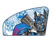 Transformers car sun block car insulation sunscreen sun shade curtains from suction cup electrostatic adsorption side block Optimus sky sunshade - front row co-pilot