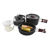 Red camps outdoor pots camping sets of pots cookware picnic kitchen utensils 2-3 sets of sets of pot teapot suits
