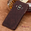 Genuine Leather Phone Case For Huawei Mate 10 Case Crazy Horse Leather Back Cover For P9 P10 Plus Case