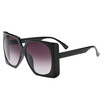 SHAUNA Oversize Women Square Sunglasses Fashion Ladies Double Colors Frame Gradient Lens Shades UV400