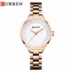 CURREN 9015 reloj de las mujeres de moda casual relojes de pulsera de cuarzo regalo de las señoras superficie creativa relogio feminino rosa azul