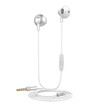 Langsdom M420 Volume Control Alloy Earphones Bass Headset Stereo Earphones with Microphone