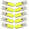 10PCS width lamp light bulb COB license plate light